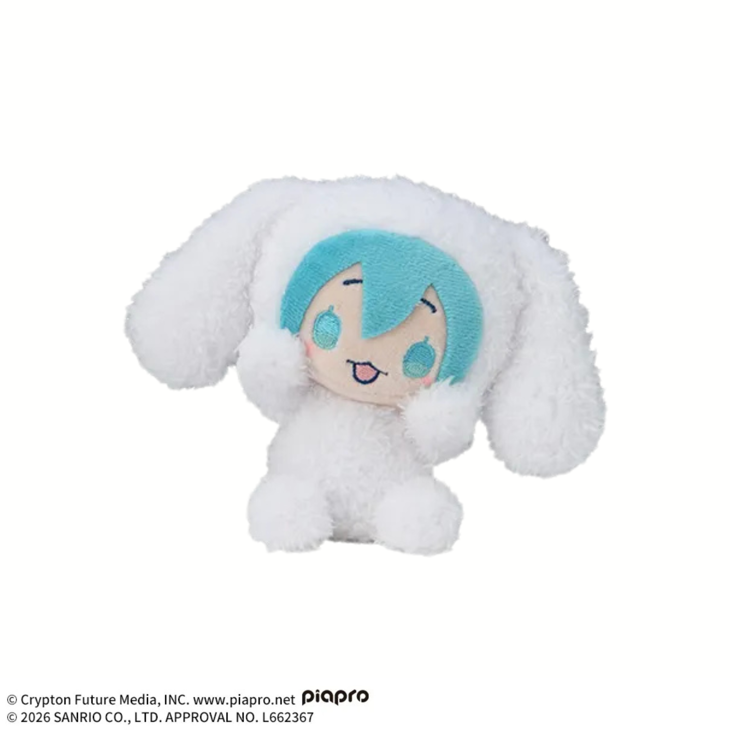 Hatsune Miku Hyokopyoko - Hatsune Miku x Cinnamoroll Hopping Mascots (3 Types)