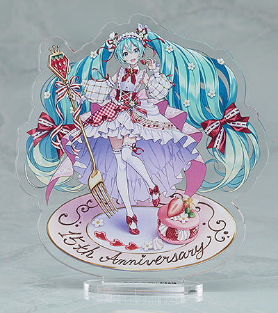 Hatsune Miku Nendoroid - Hatsune Miku 15th Anniversary Ver. + Bonus Acrylic Stand