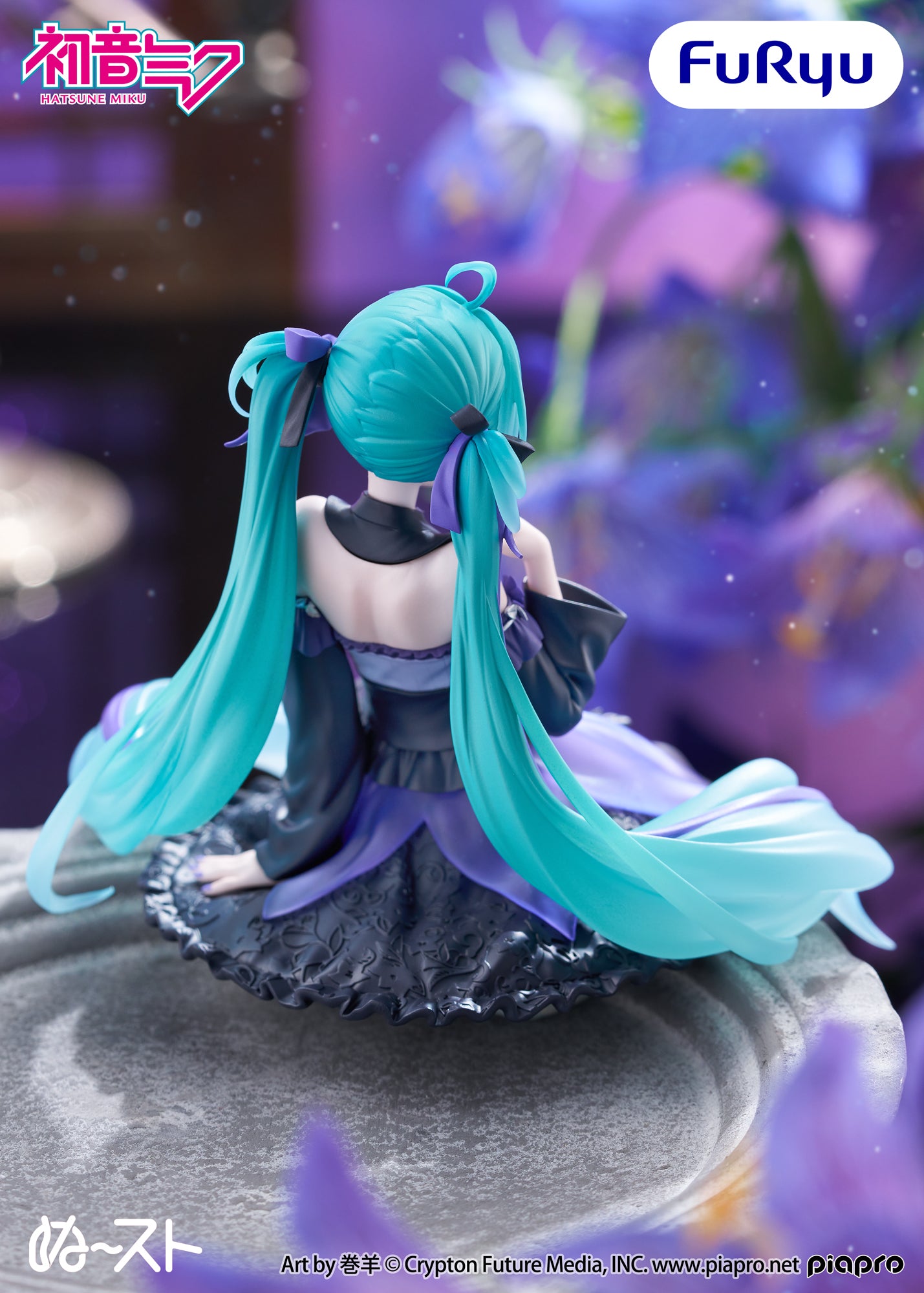Hatsune Miku Noodle Stopper Figure - Flower Fairy Bellflower Ver.