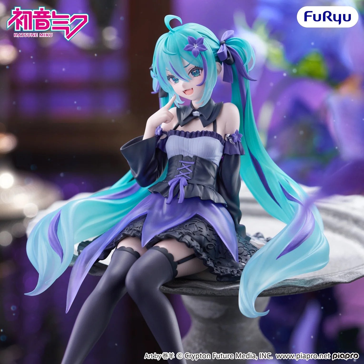 Hatsune Miku Noodle Stopper Figure - Flower Fairy Bellflower Ver.
