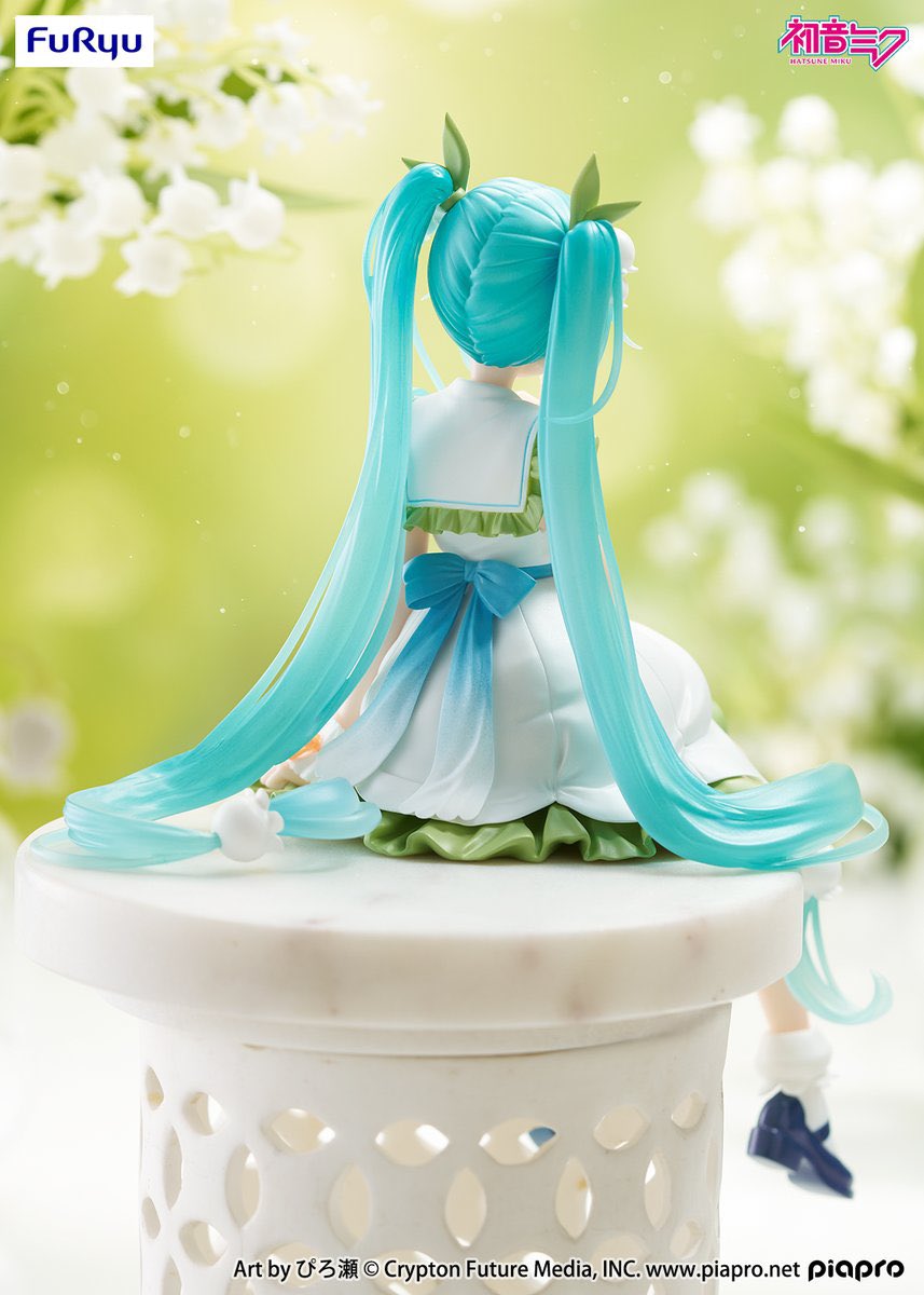 Hatsune Miku Noodle Stopper Figure - Flower Fairy Lily of the Valley Ver.