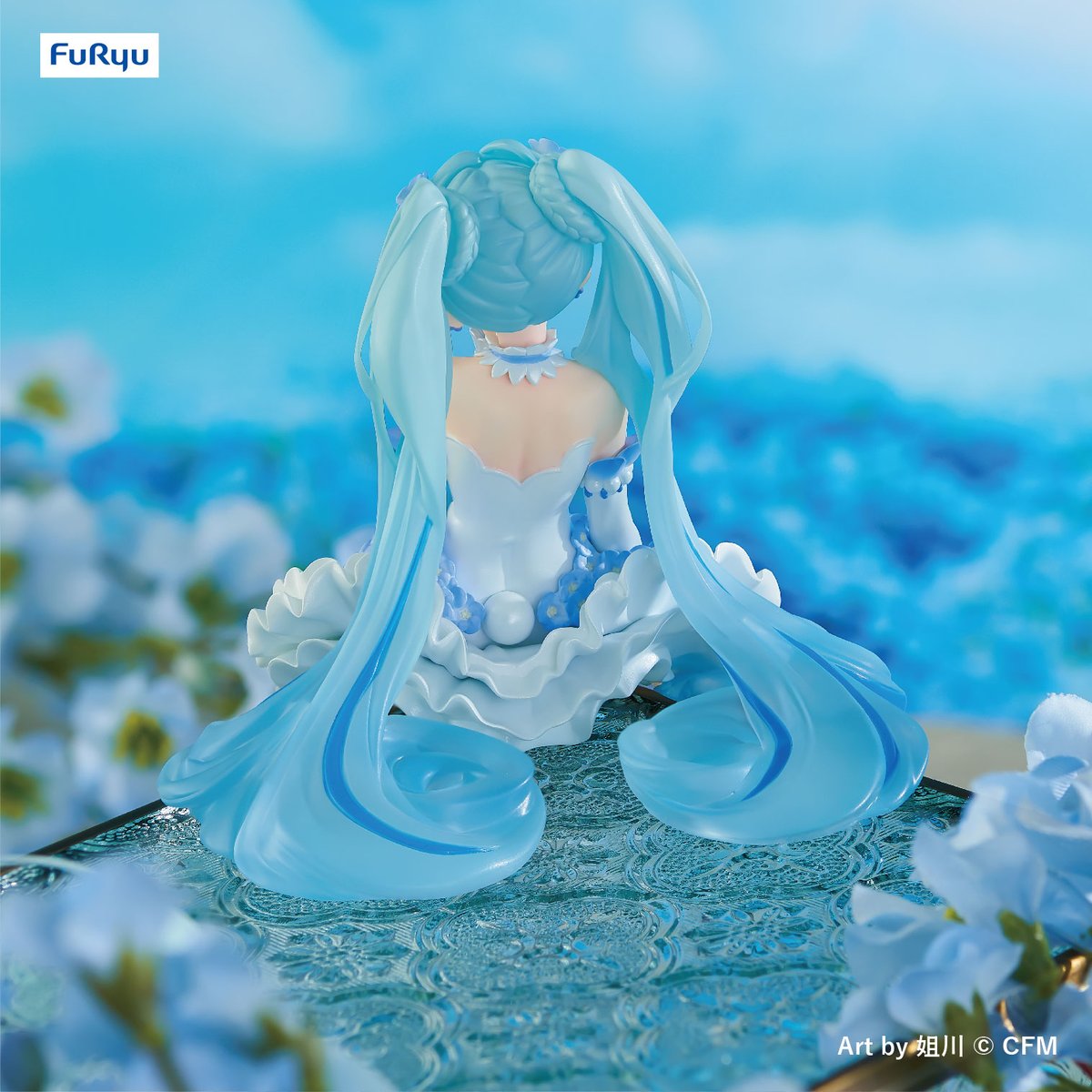 Hatsune Miku Noodle Stopper Figure - Flower Fairy Nemophila