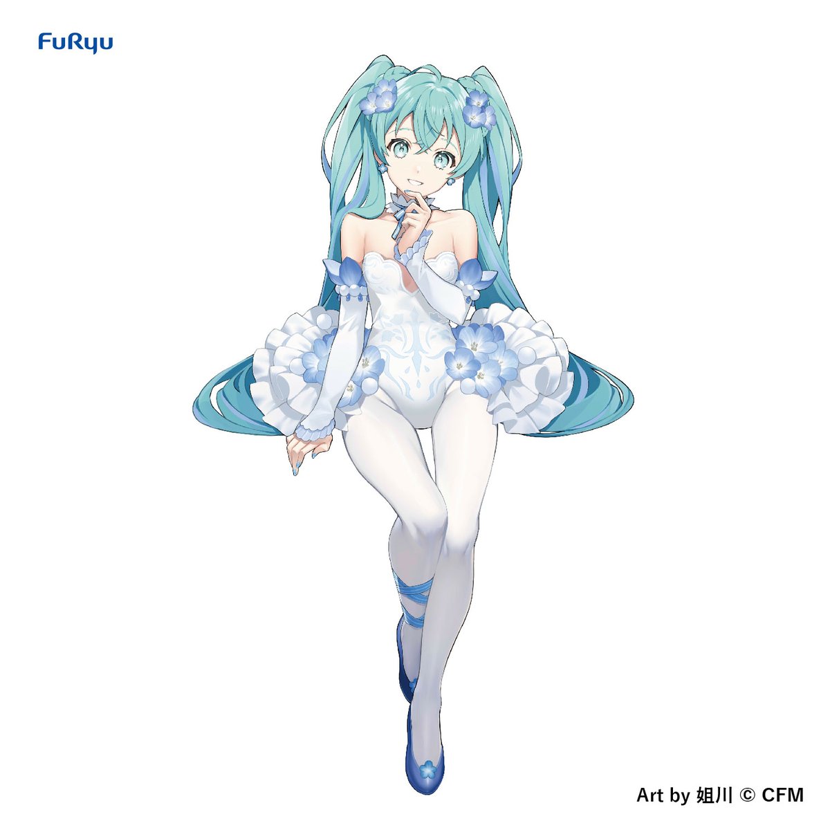 Hatsune Miku Noodle Stopper Figure - Flower Fairy Nemophila