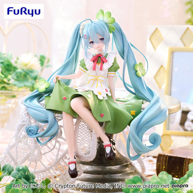 HATSUNE MIKU NOODLE STOPPER FIGURE - FLOWER FAIRY CLOVER JumpIchiban HATSUNE MIKU NOODLE STOPPER FIGURE - FLOWER FAIRY CLOVER JumpIchiban