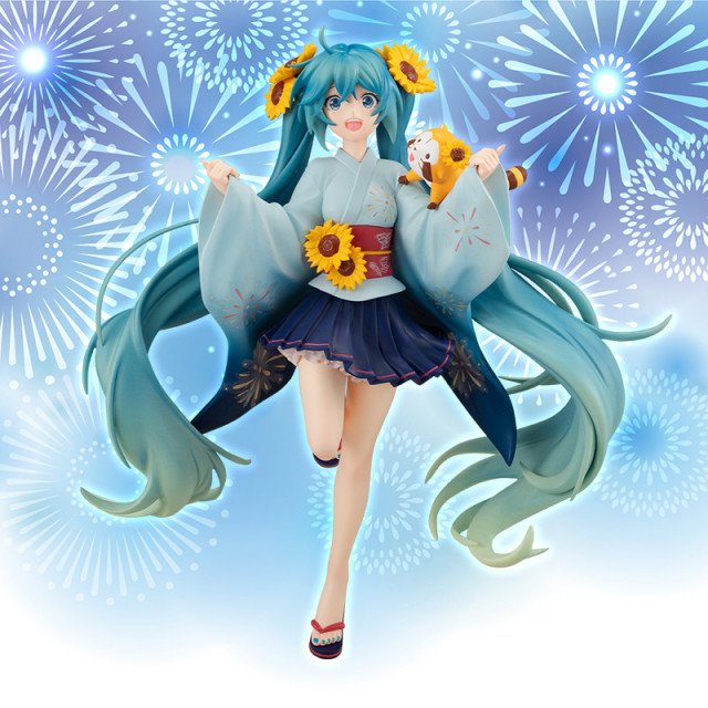 Hatsune Miku Special Figure- Miku X Rascal Summer Festival Ver.