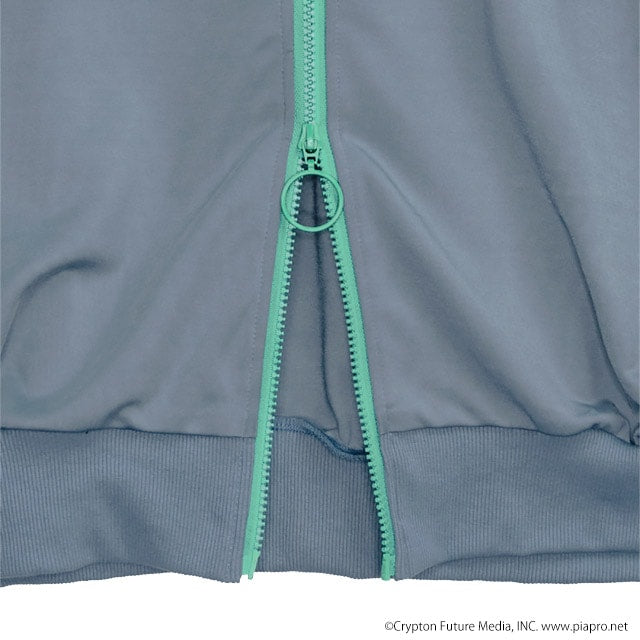 Hatsune Miku x Listen Flavor - Jersey Hoodie Black