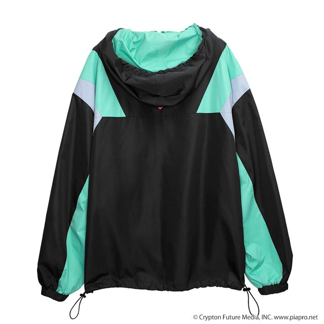 Hatsune Miku x Listen Flavor - Mountain Parka Black