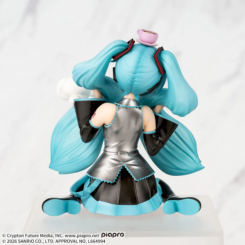 Hatsune Miku x Cinnamoroll Choconose Premium Figure - Hatsune Miku x Cinnamoroll Fluffy Ver.