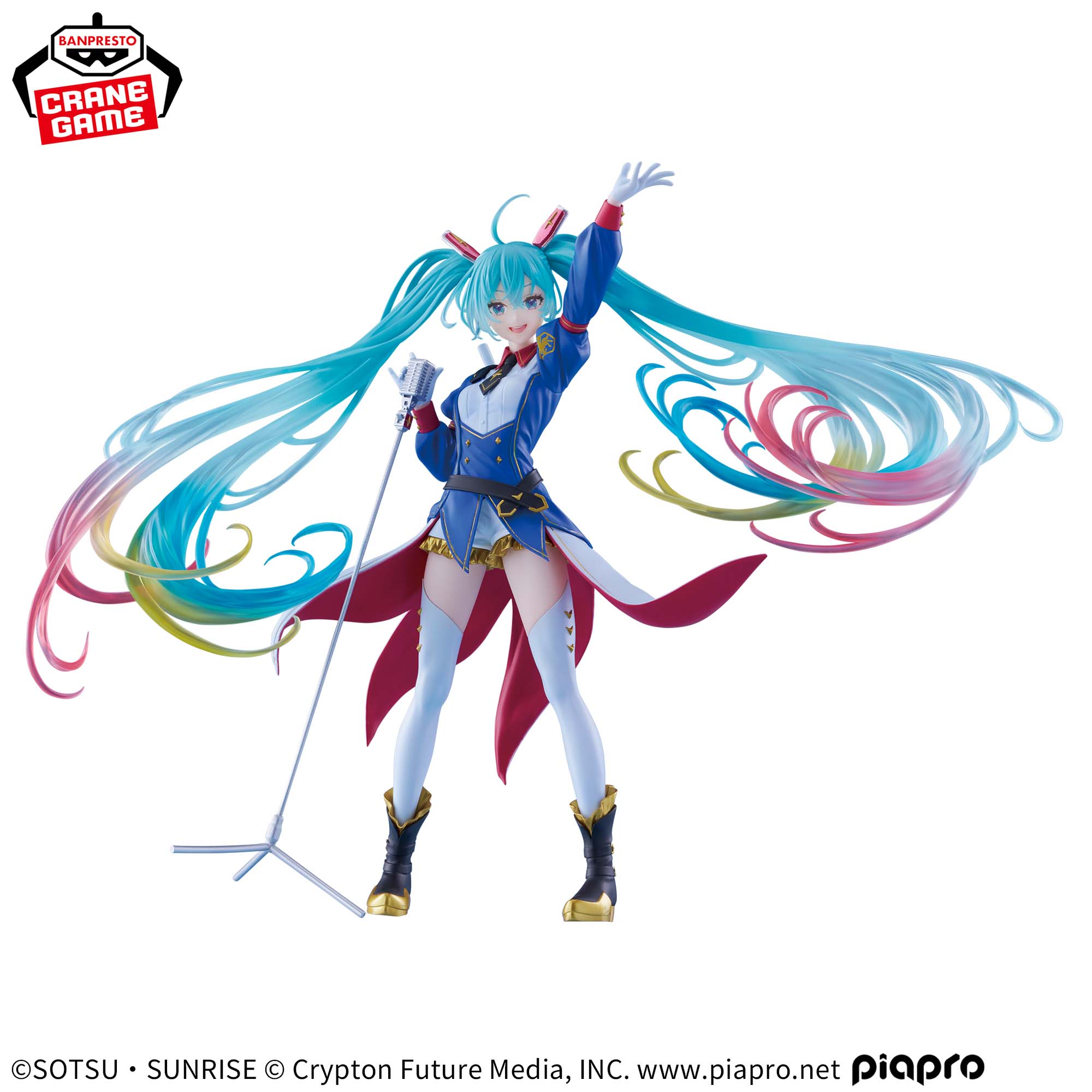 Hatsune Miku x Gundam Banpresto Evolve - Hatsune Miku Gundam Collaboration Figure