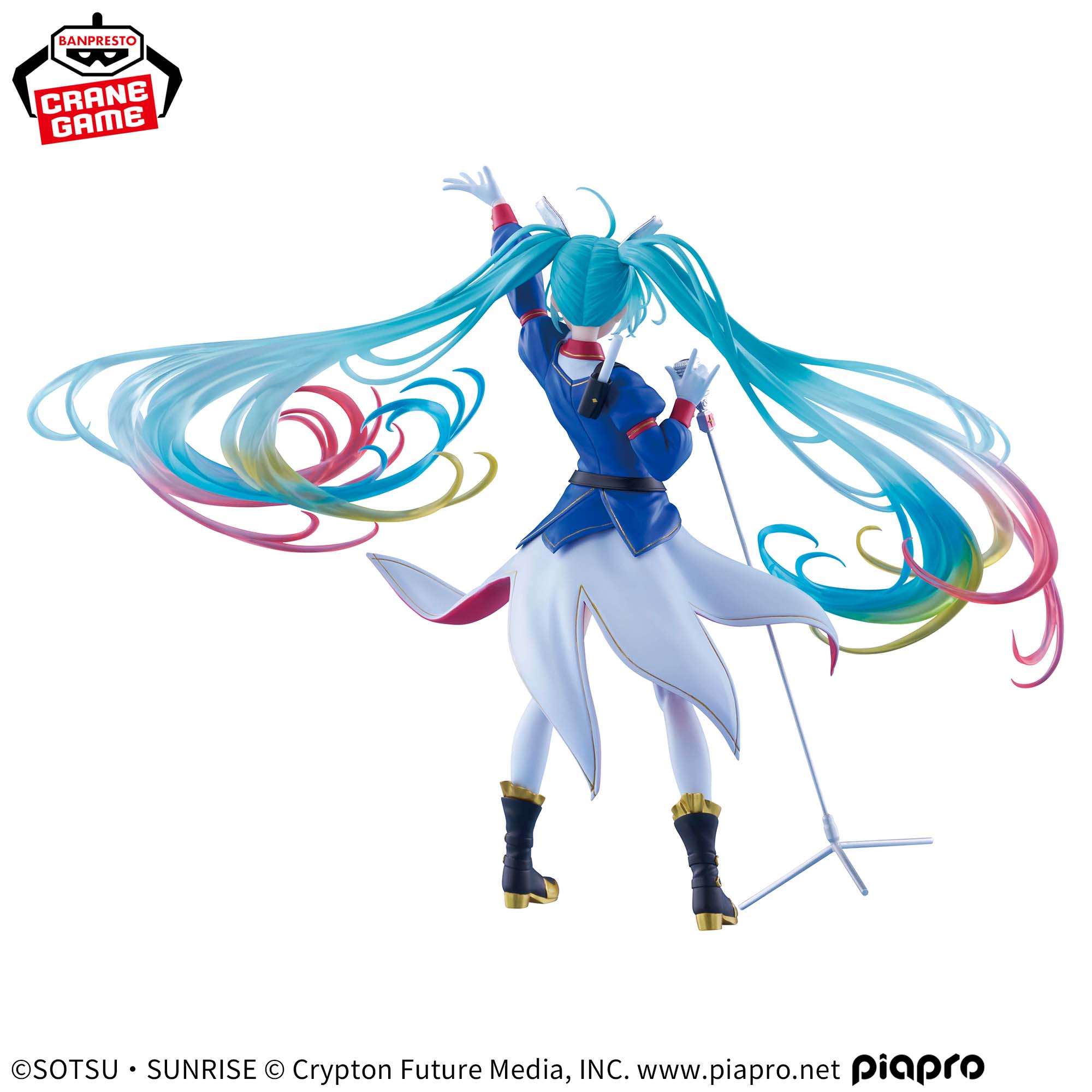 Hatsune Miku x Gundam Banpresto Evolve - Hatsune Miku Gundam Collaboration Figure