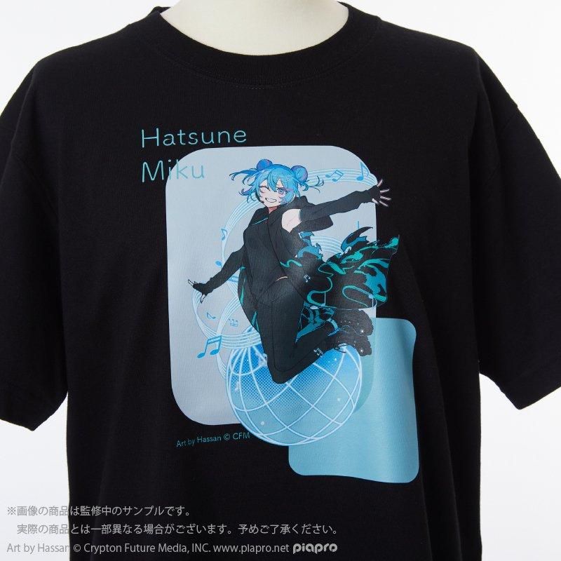 Hatsune Miku x Palude Expo 10th Anniversary - T-Shirt Design A (2 Types)