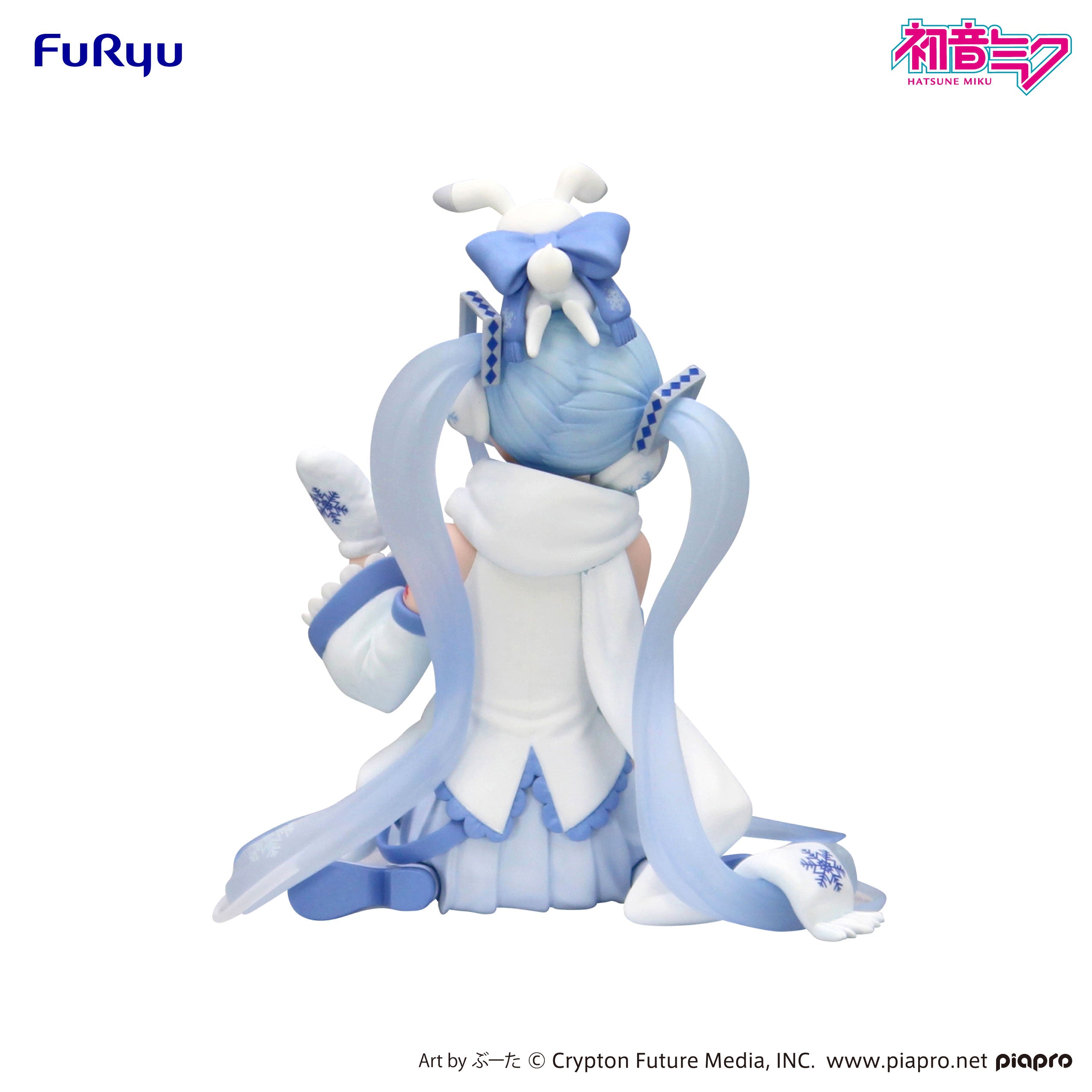 Hatsune Miku Noodle Stopper Figure - Snow Miku Sky Town 10th Anniversary