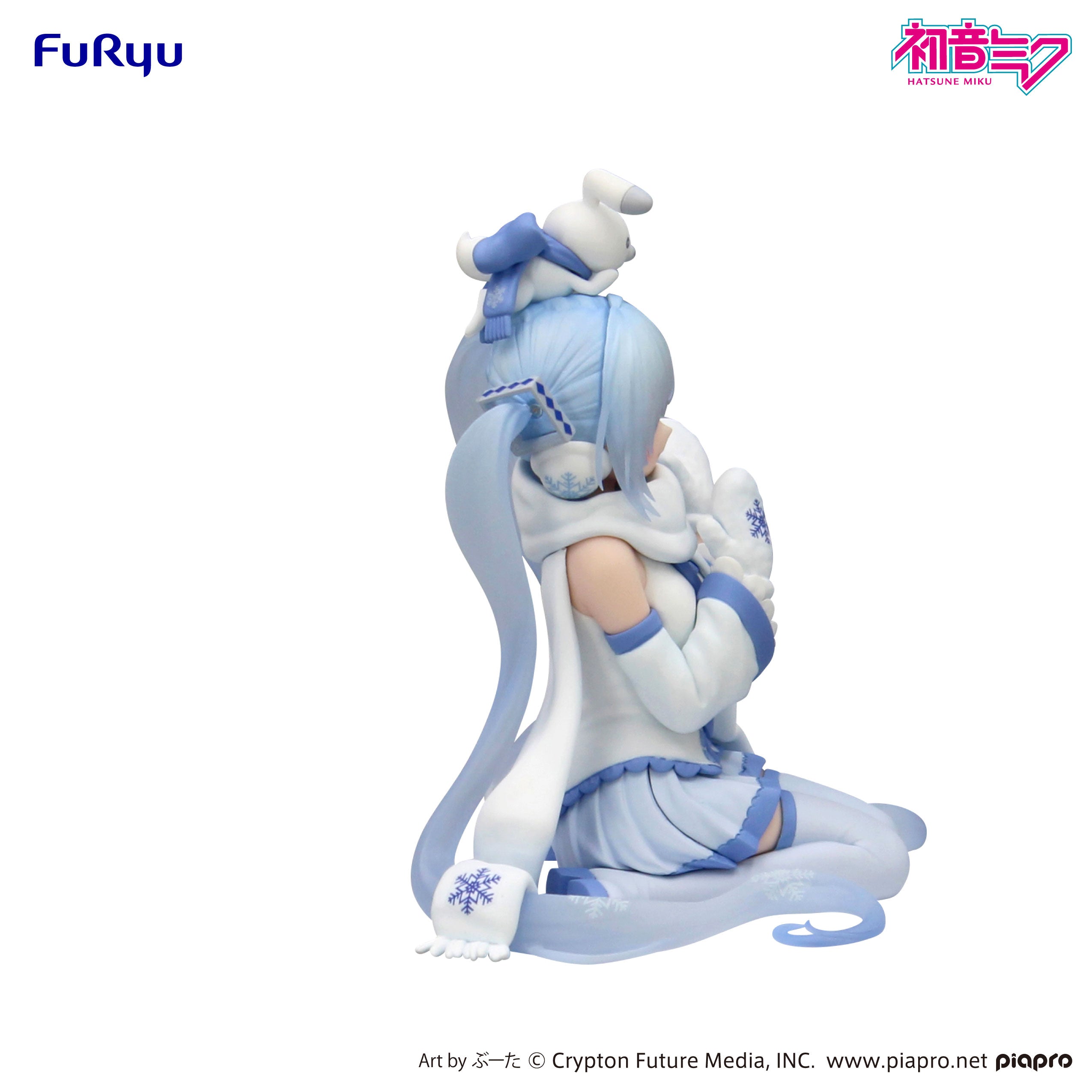Hatsune Miku Noodle Stopper Figure - Snow Miku Sky Town 10th Anniversary