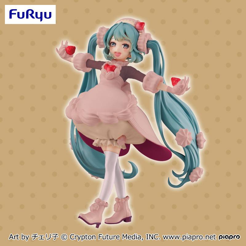 Hatsune Miku SweetSweets Figure - Hatsune Miku Strawberry Chocolate Ver.