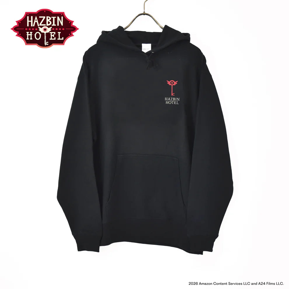 Hazbin Hotel - Alastor Back Print Pullover Hoodie