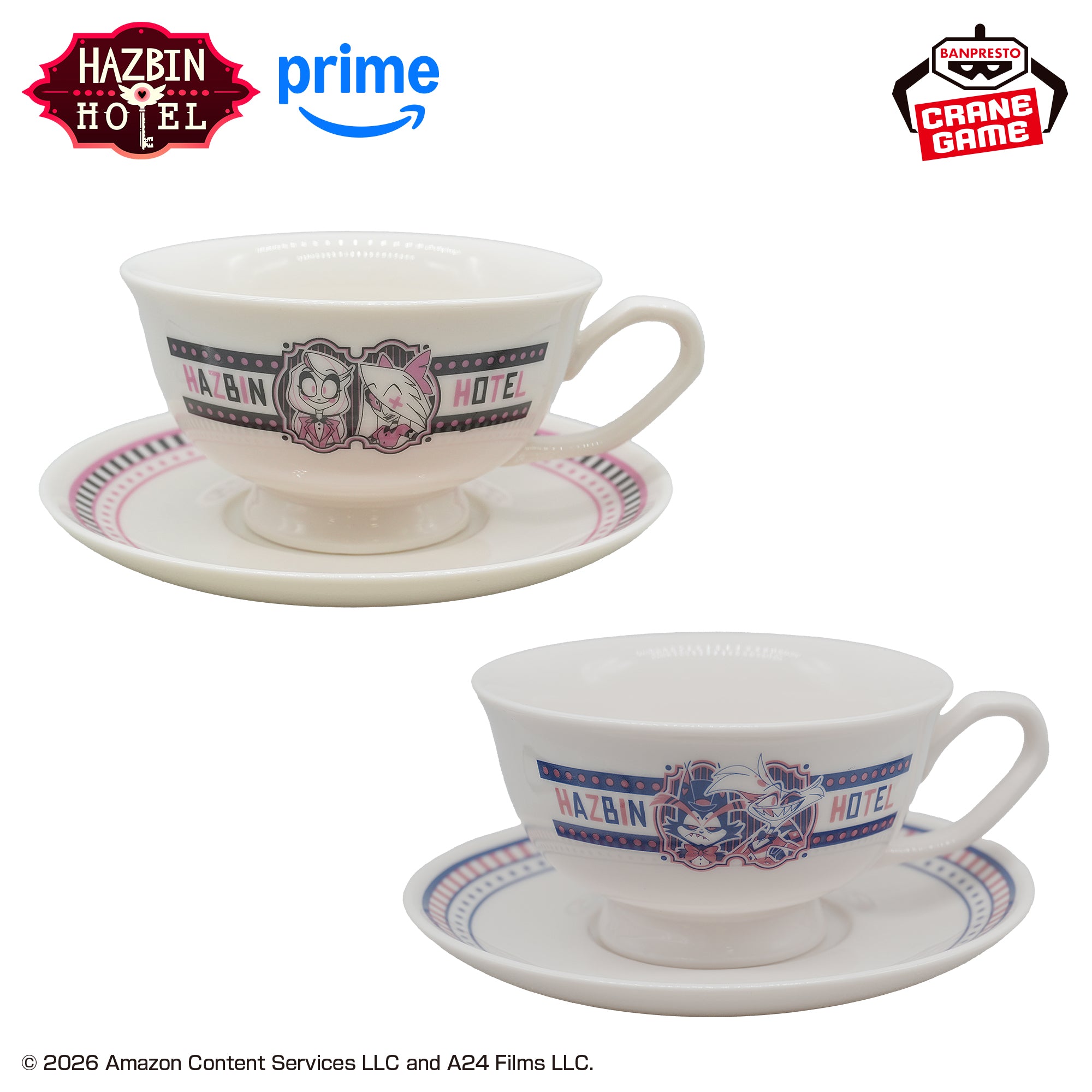 Hazbin Hotel - Cup & Saucer Set (2 Types)