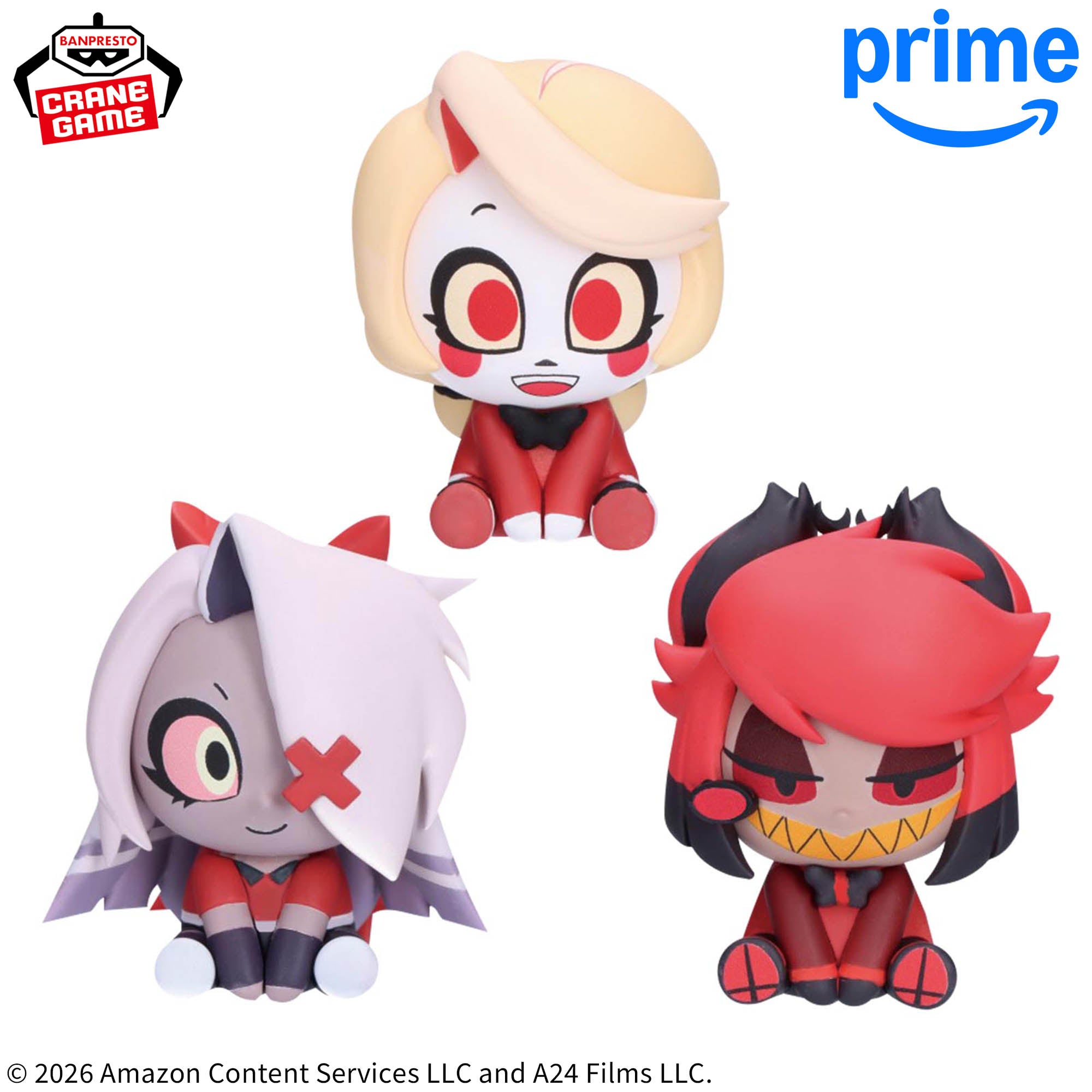 Hazbin Hotel Minifigure Collection - Vol. 1 Complete Set of 3 Types