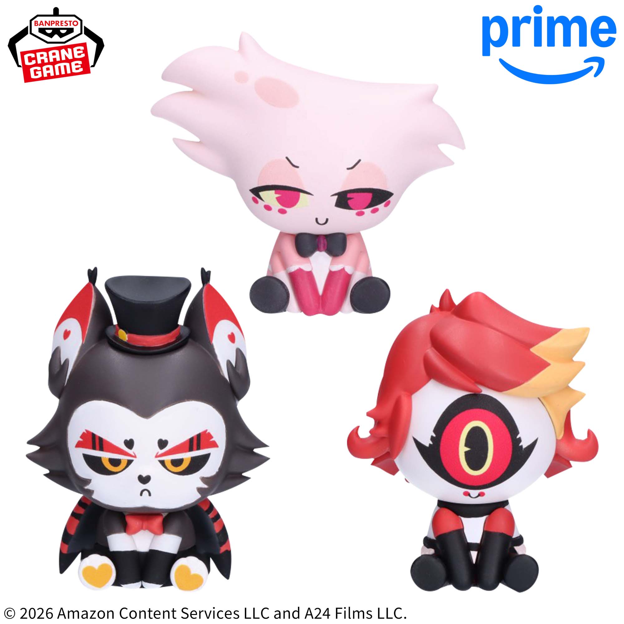 Hazbin Hotel Minifigure Collection - Vol. 2 Complete Set of 3 Types