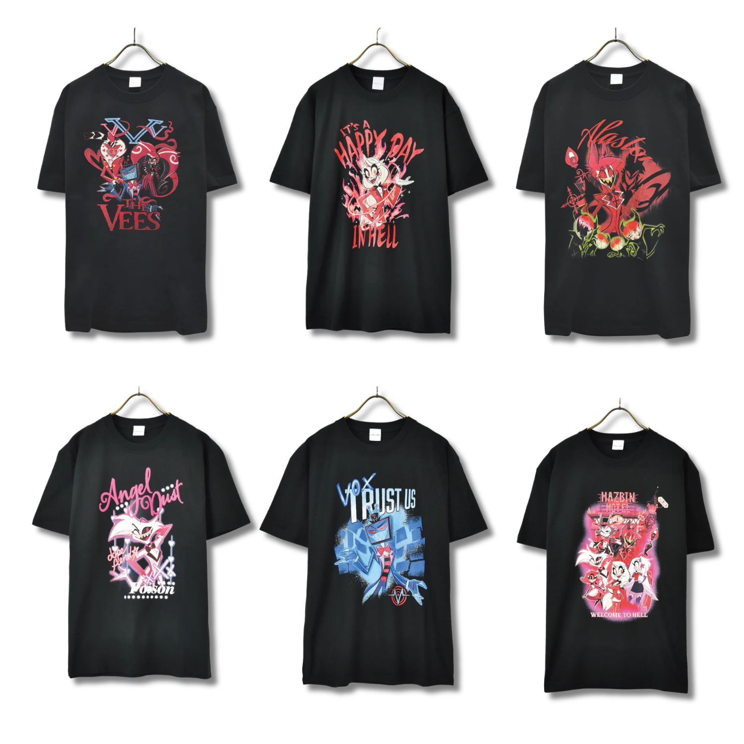 Hazbin Hotel - T-Shirt (6 Types)