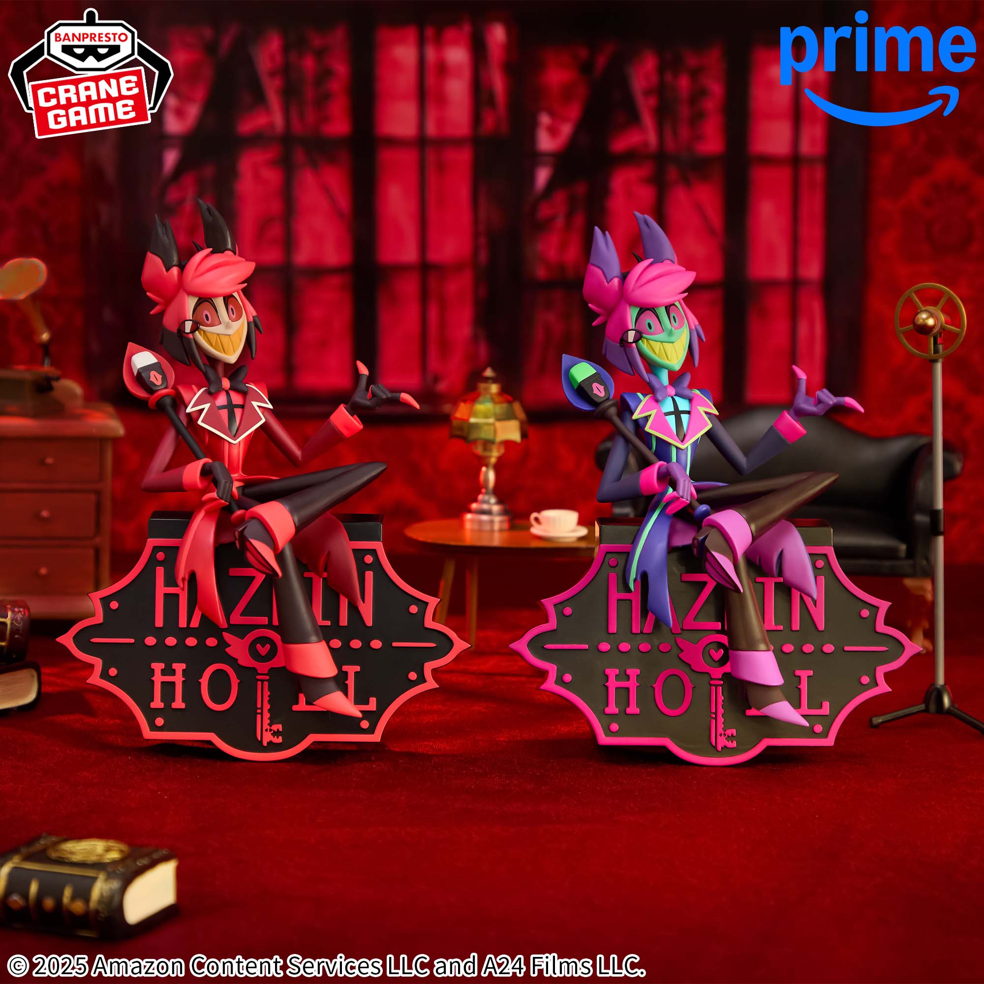 ハズビン・ホテルへようこそ モニタートップフィギュア～Alastor～ Hazbin Hotel Monitor Top Figure - Alastor The Radio Demon (2 types