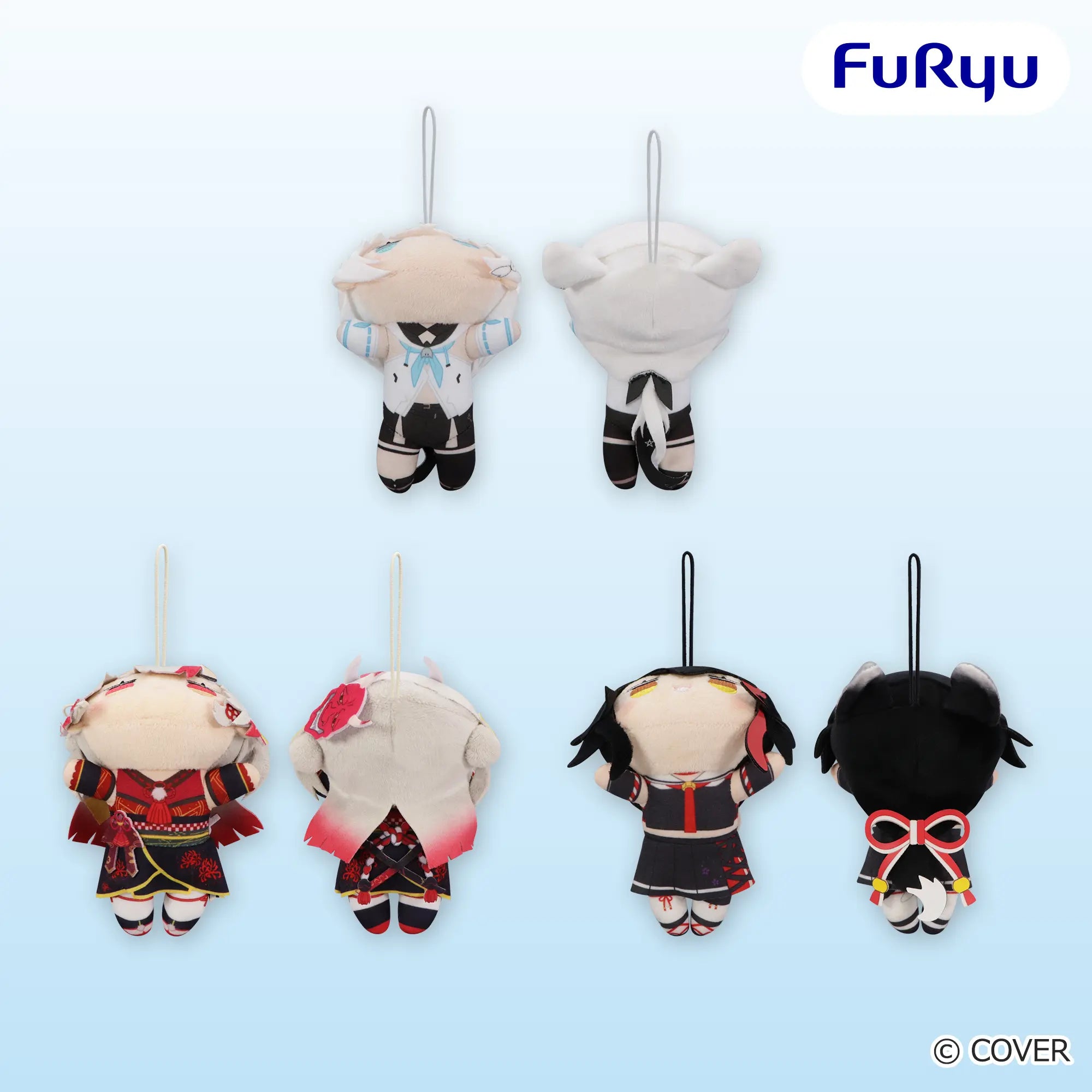 Hololive Mini Mascot - Lying Down Ver. (3 Types)