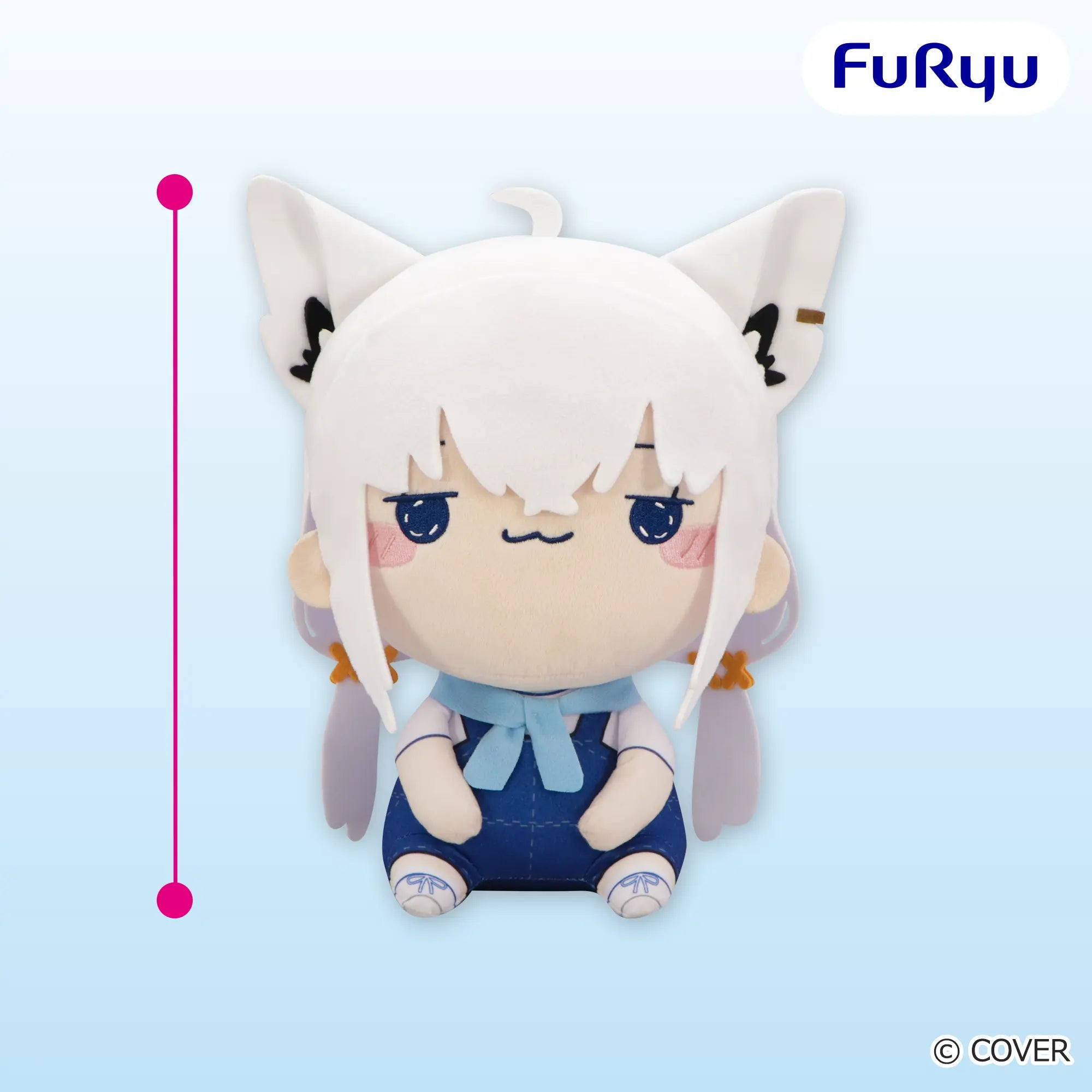 Hololive Mochipico Big Plushie - Shirakami Fubuki – JumpIchiban