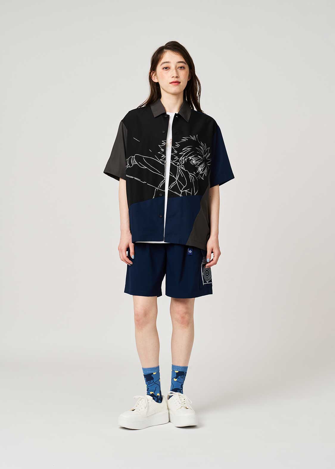 Hunter x Hunter X Graniph Fashion Collection - Test Oversized Short Sleeved T-Shirt
