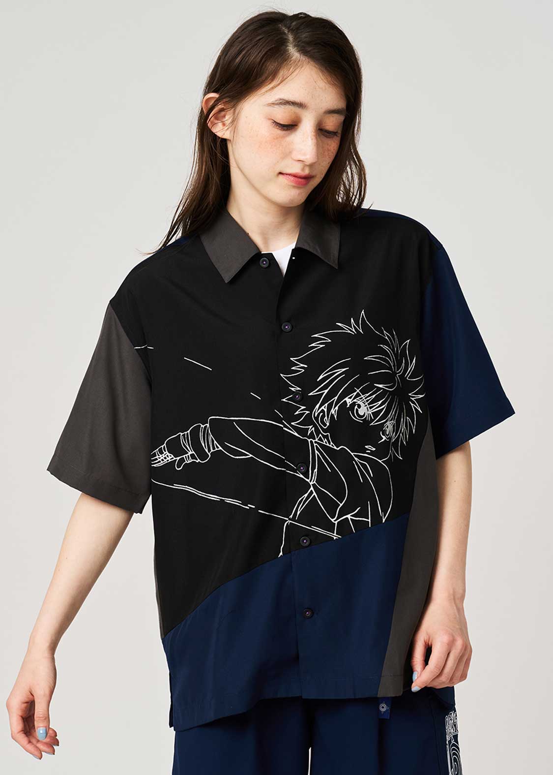 Hunter x Hunter X Graniph Fashion Collection - Test Oversized Short Sleeved T-Shirt