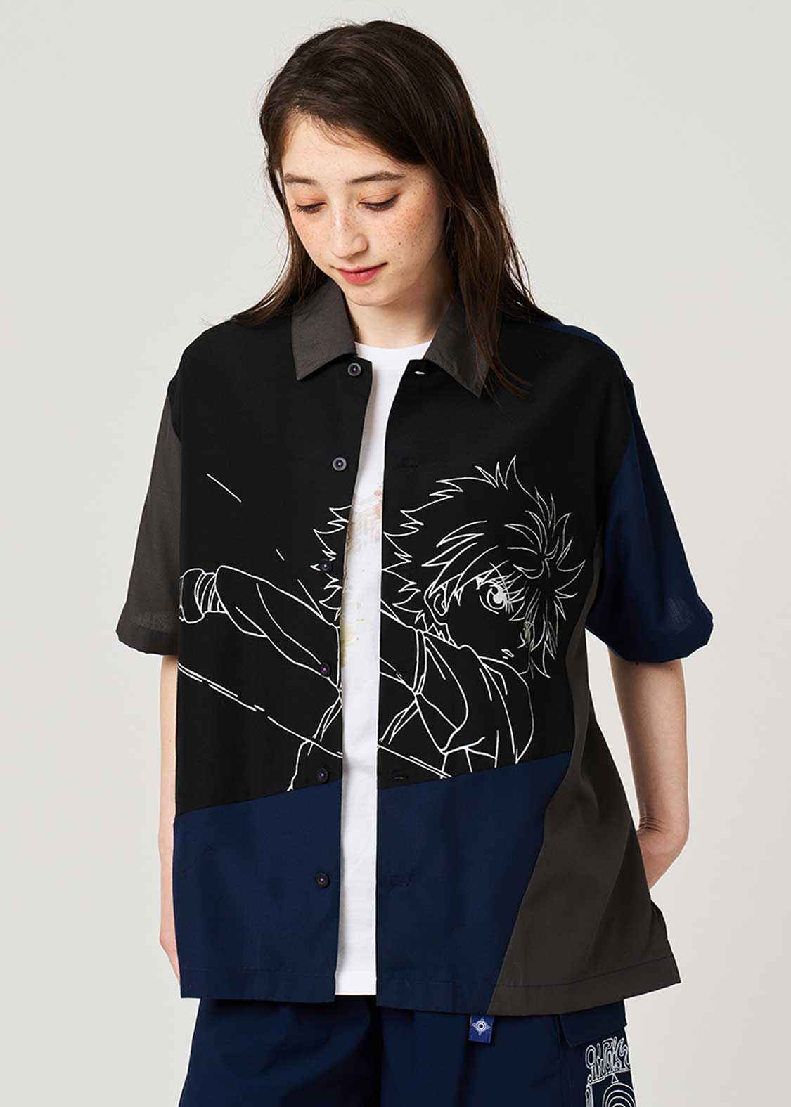 Hunter x Hunter X Graniph Fashion Collection - Test Oversized Short Sleeved T-Shirt