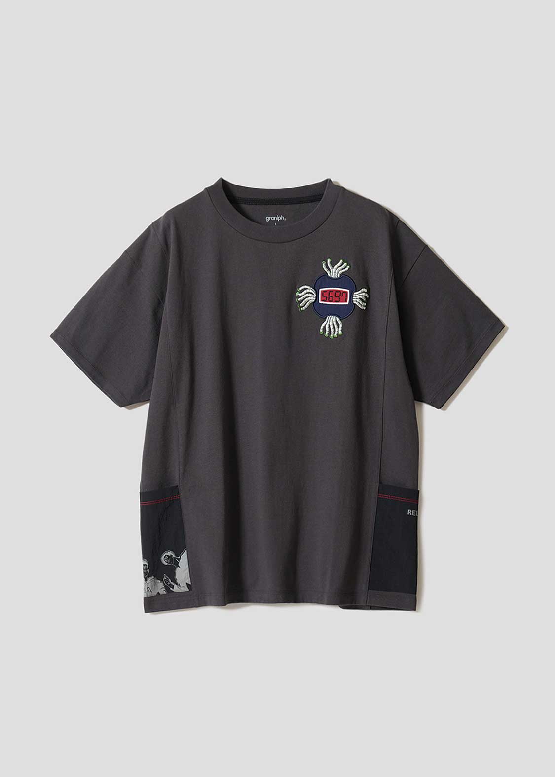 Hunter x Hunter X Graniph Fashion Collection - The Bomber Side Pocket Big Silhouette T-Shirt