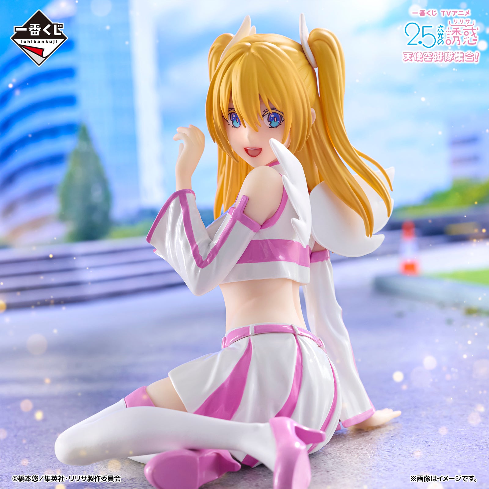 ICHIBAN KUJI 2.5 DIMENSIONAL SEDUCTION - ANGEL AIRBORNE FORCES ASSEMBLE ! - A PRIZE - LILIEL ANGEL AIRBORNE FORCES FIGURE