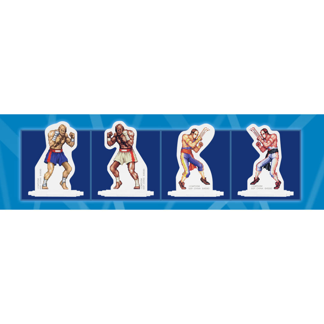 ICHIBAN KUJI STREET FIGHTER - G PRIZE ACRYLIC STAND COLLECTION