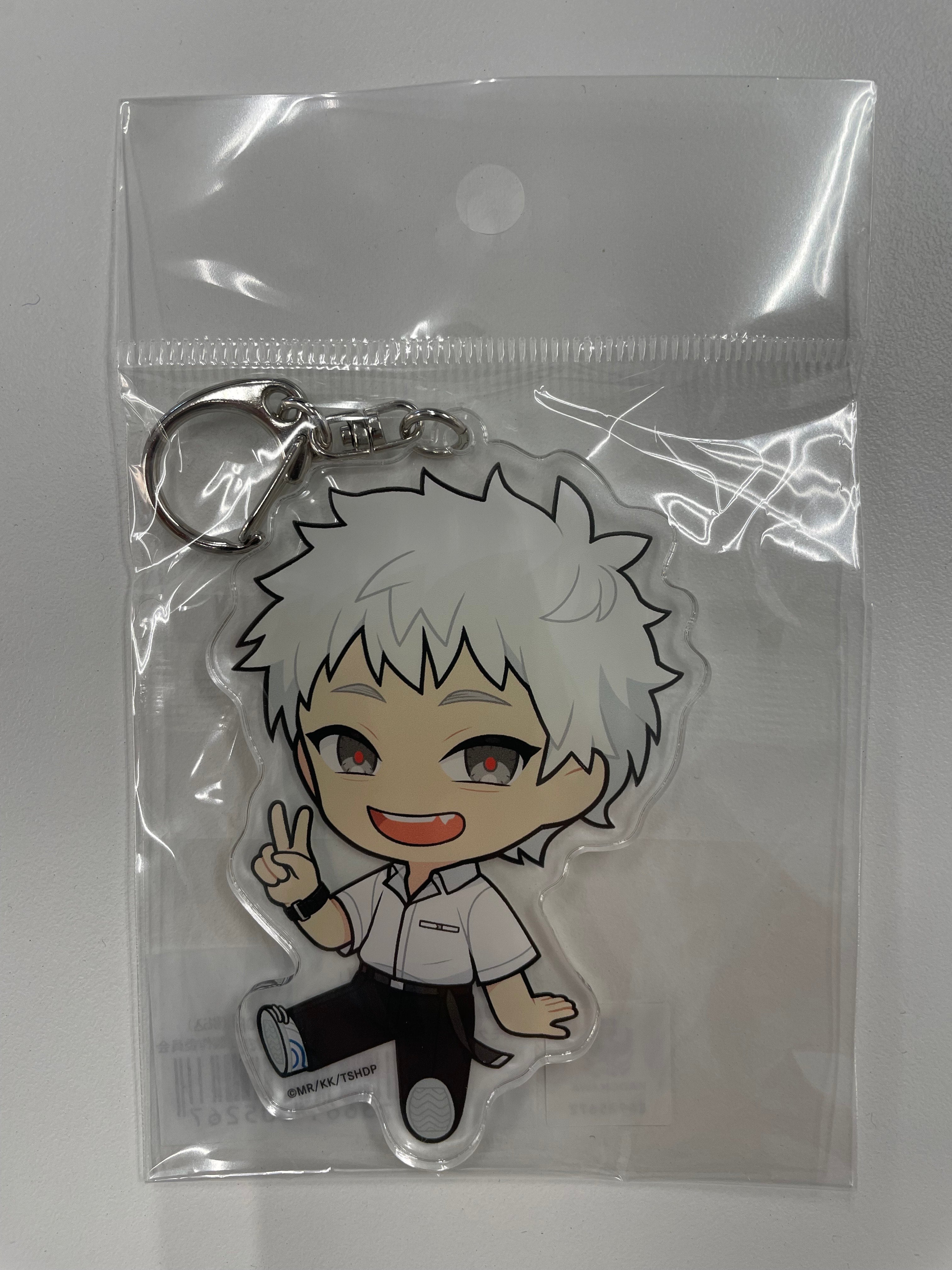The Summer Hikaru Died Art Exhibition - Characters Chibi Acrylic Keychains Complete Set of 2