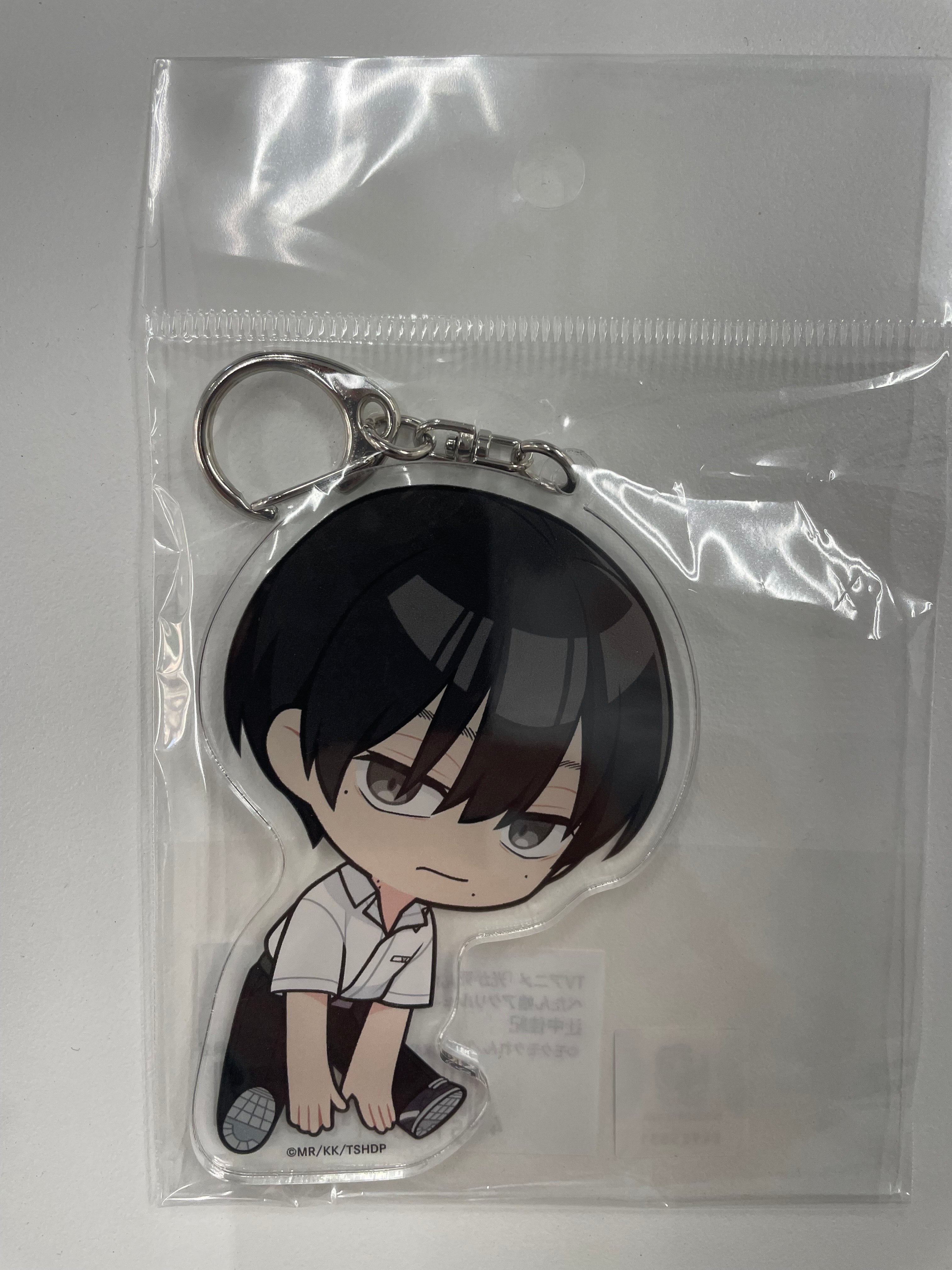 The Summer Hikaru Died Art Exhibition - Characters Chibi Acrylic Keychains Complete Set of 2
