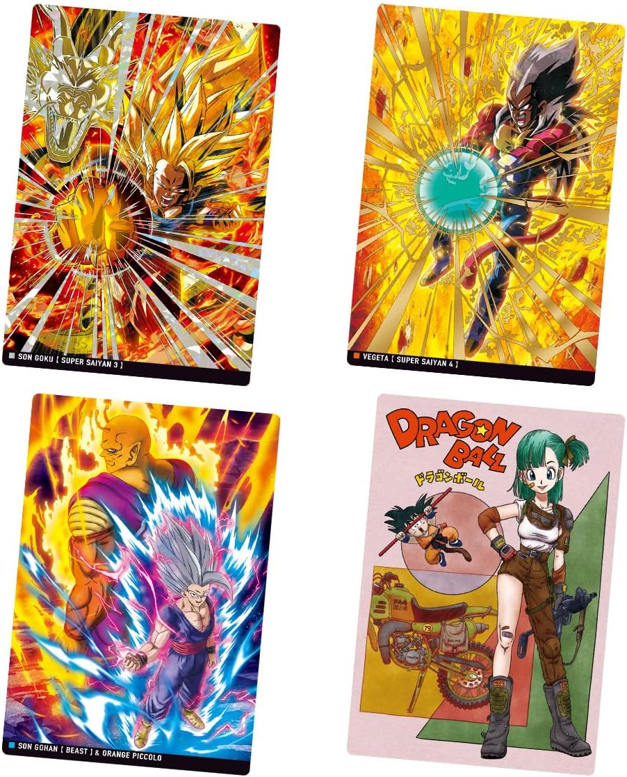 ITAJAGA DRAGON BALL VOL.4 CANDY TOYS, SNACKS (BOX OF 20 PCS)