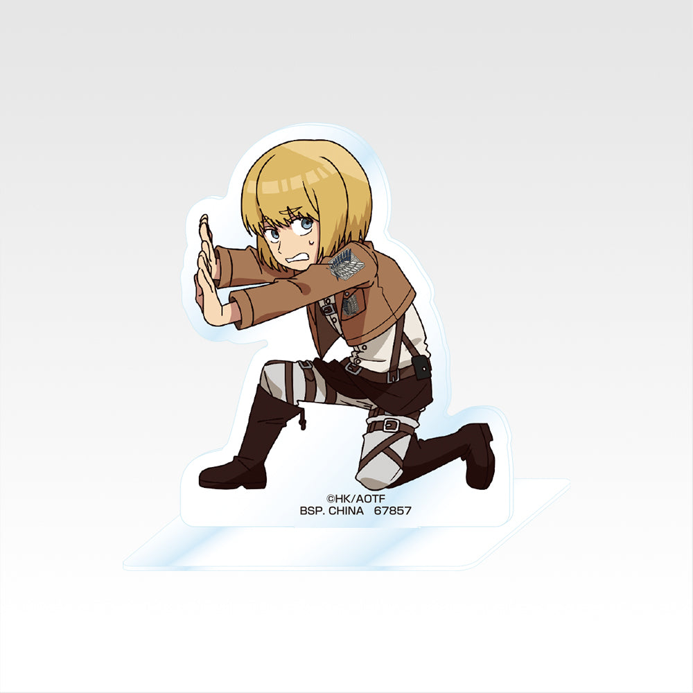 Ichiban Kuji Attack on Titan I'll Take Down the Beast Titan - H Prize Acrylic Stand Complete Set of 8 Types
