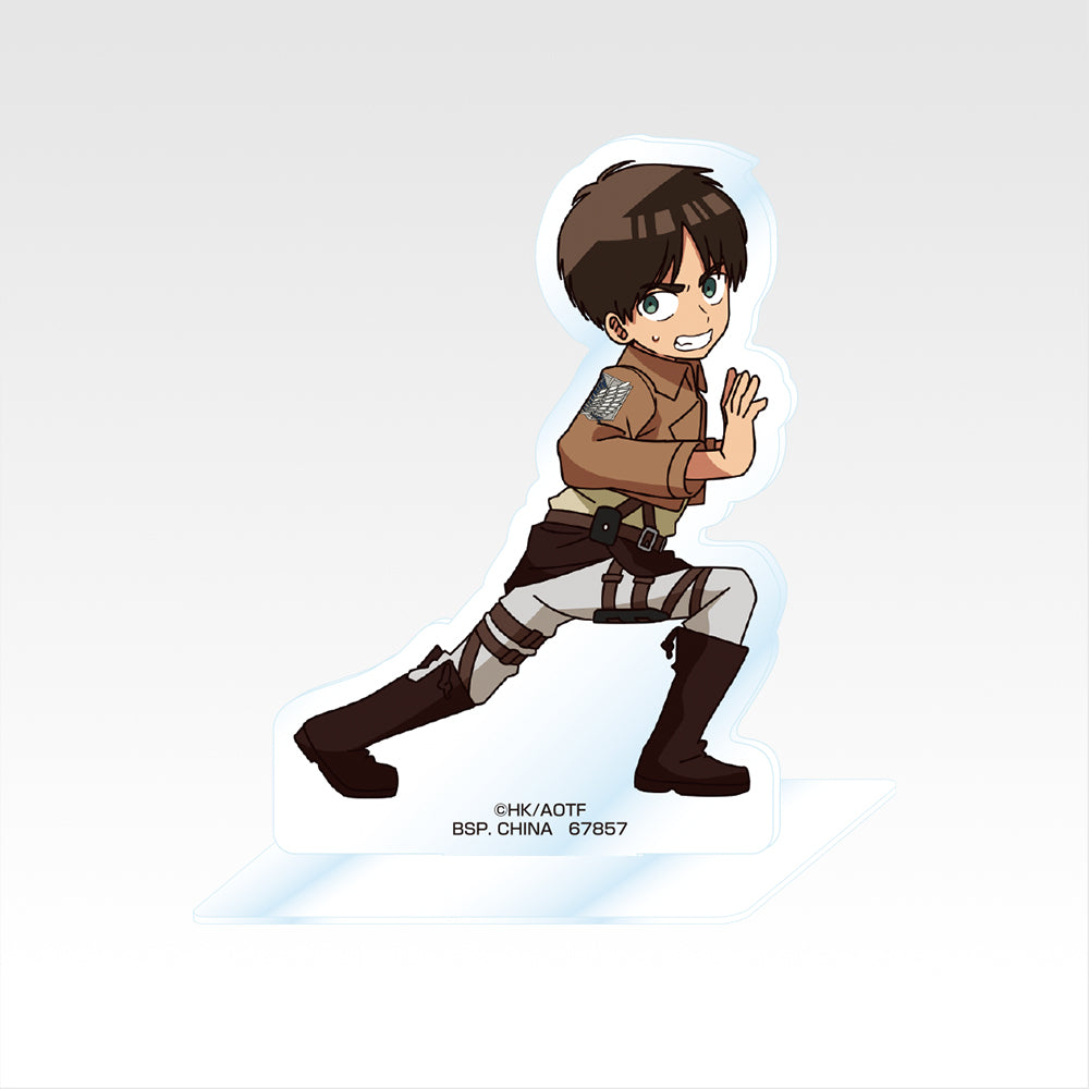 Ichiban Kuji Attack on Titan I'll Take Down the Beast Titan - H Prize Acrylic Stand Complete Set of 8 Types