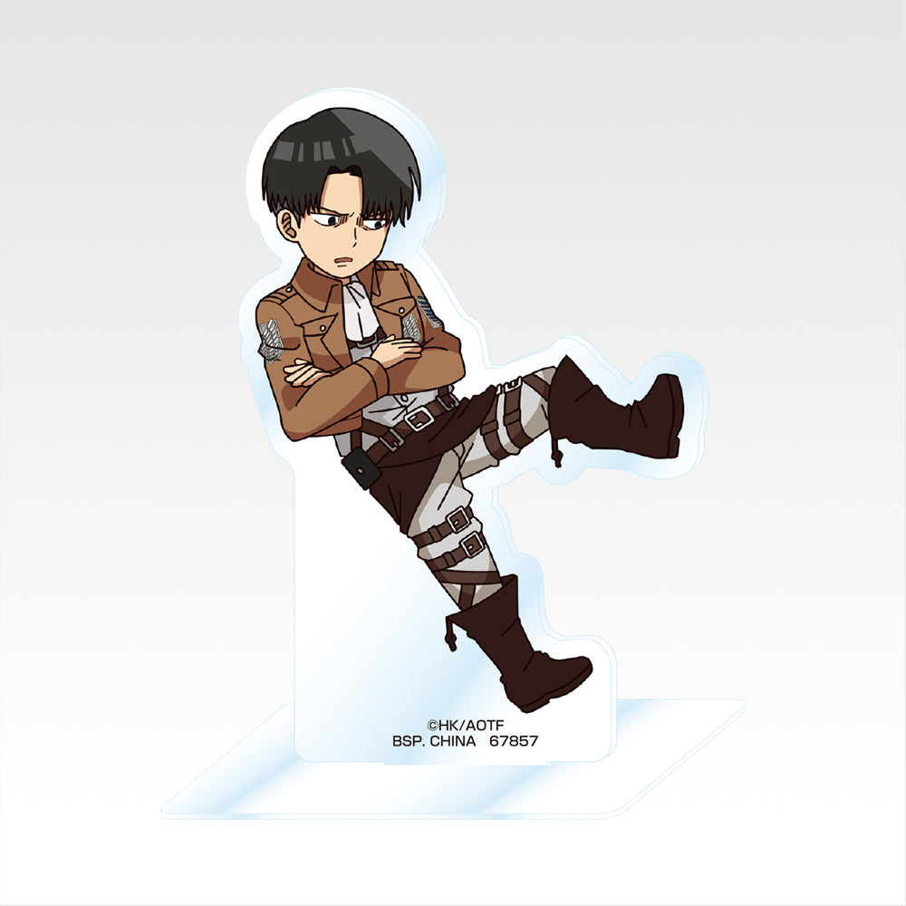 Ichiban Kuji Attack on Titan I'll Take Down the Beast Titan - H Prize Acrylic Stand Complete Set of 8 Types