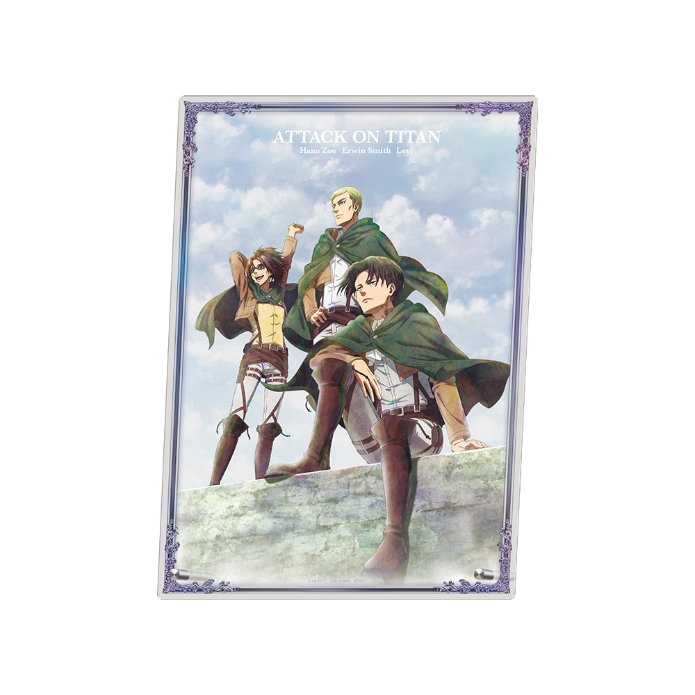 Ichiban Kuji Attack on Titan The World Outside the Walls - C Prize Acrylic Board