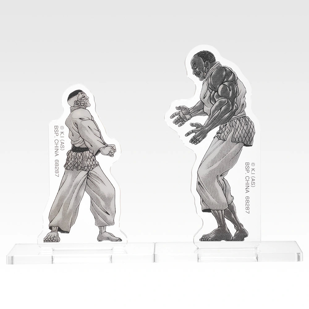 Ichiban Kuji Baki the Grappler The Great Heartbeat - G Prize VS Acrylic Stands Complete Set of 10 Types