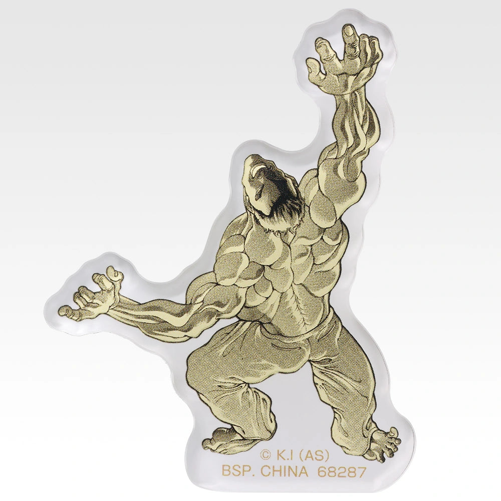 Ichiban Kuji Baki the Grappler The Great Heartbeat - I Prize Acrylic Magnet Complete Set of 8 Types