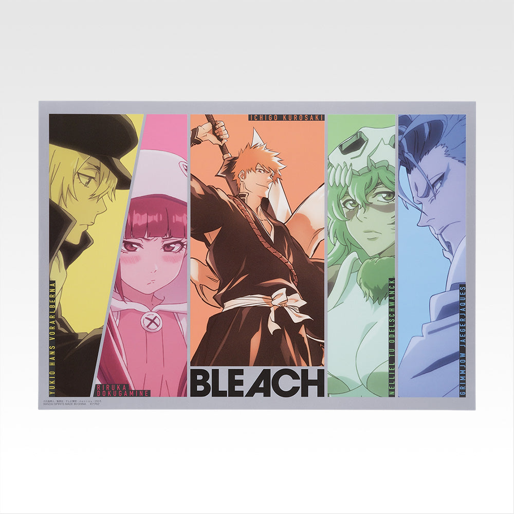 Ichiban Kuji Bleach Stirring Souls Vol.3 - F Prize Clear Poster Complete Set of 10 Types