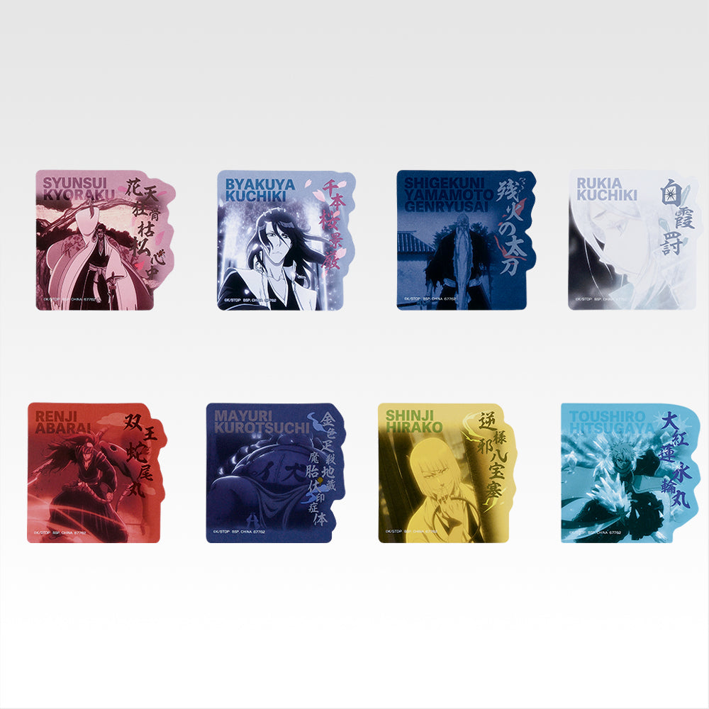 Ichiban Kuji Bleach Stirring Souls Vol.3 - H Prize Sticker Set Complete Set of 6 Types