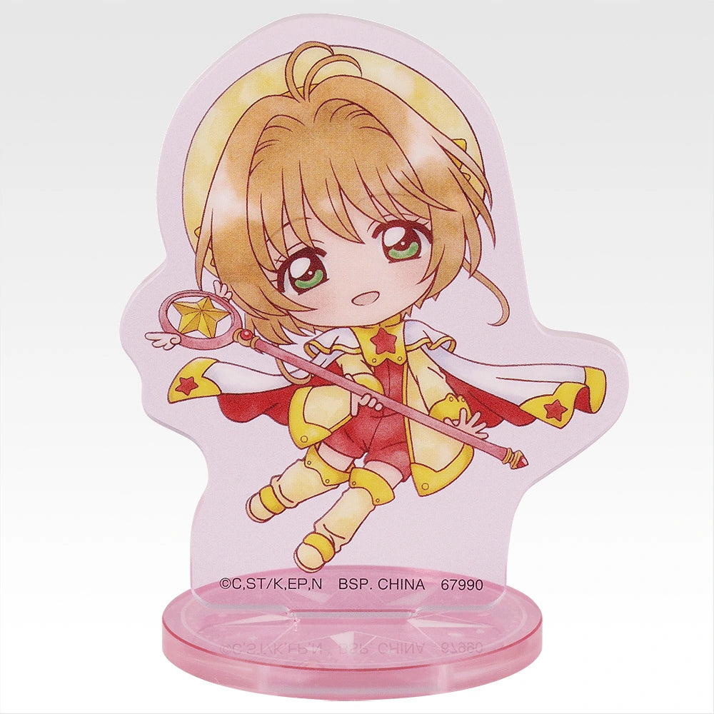 Ichiban Kuji Cardcaptor Sakura Clear Card Arc Charmul Collection - F Prize Deformed Acrylic Stands Complete Set of 11 Types