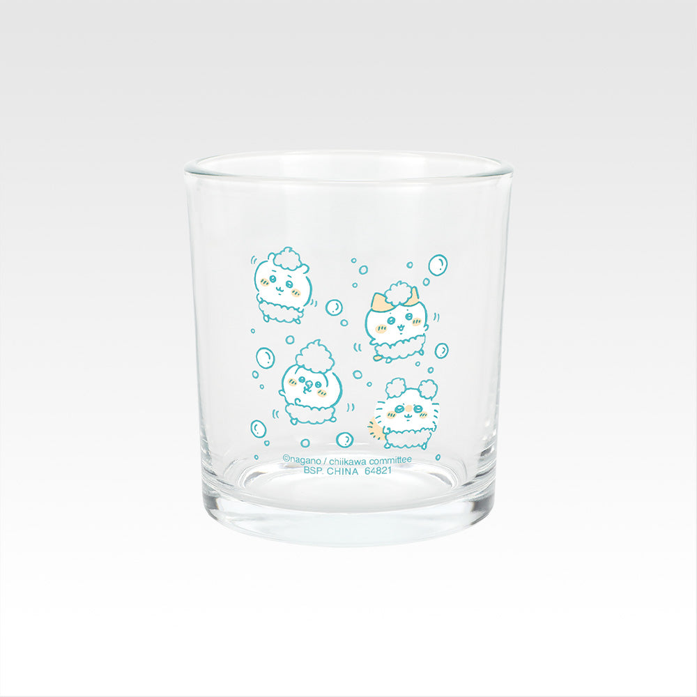 Ichiban Kuji Chiikawa A Warm and Cozy Chiikawa Bath - E Prize After-Bath Glass Complete Set of 4 Types