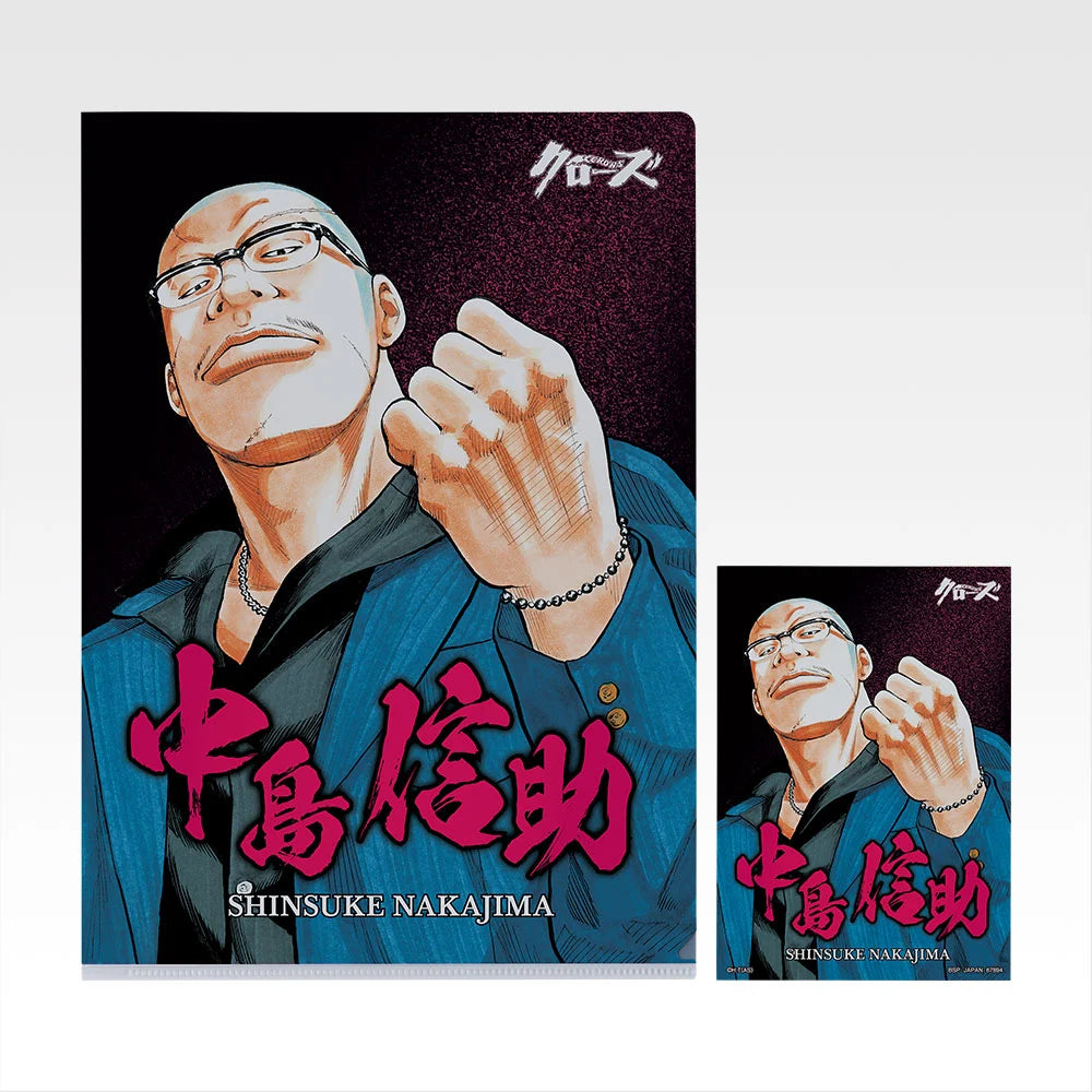 Ichiban Kuji Crows x Worst Wandering Crows - H Prize Clear File and Sticker Sets Complete Set of 24 Types