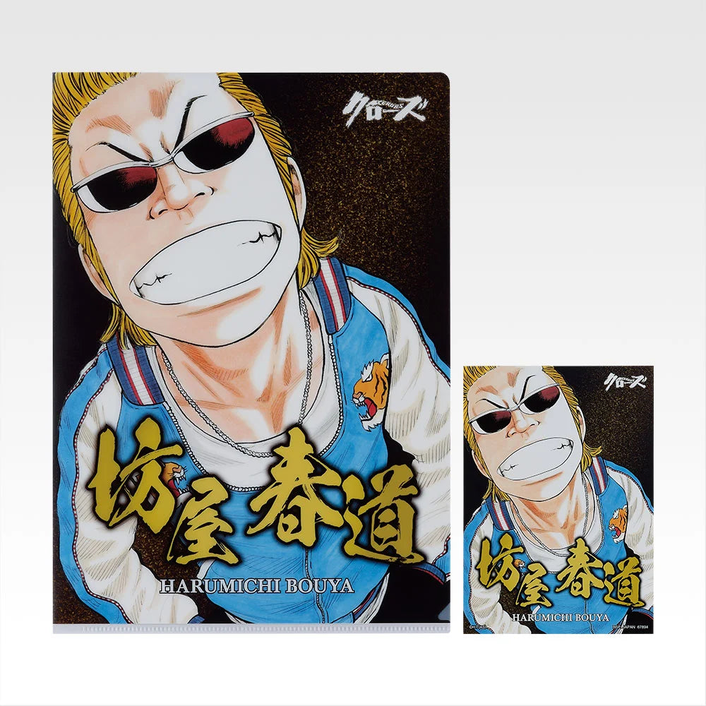 Ichiban Kuji Crows x Worst Wandering Crows - H Prize Clear File and Sticker Sets Complete Set of 24 Types