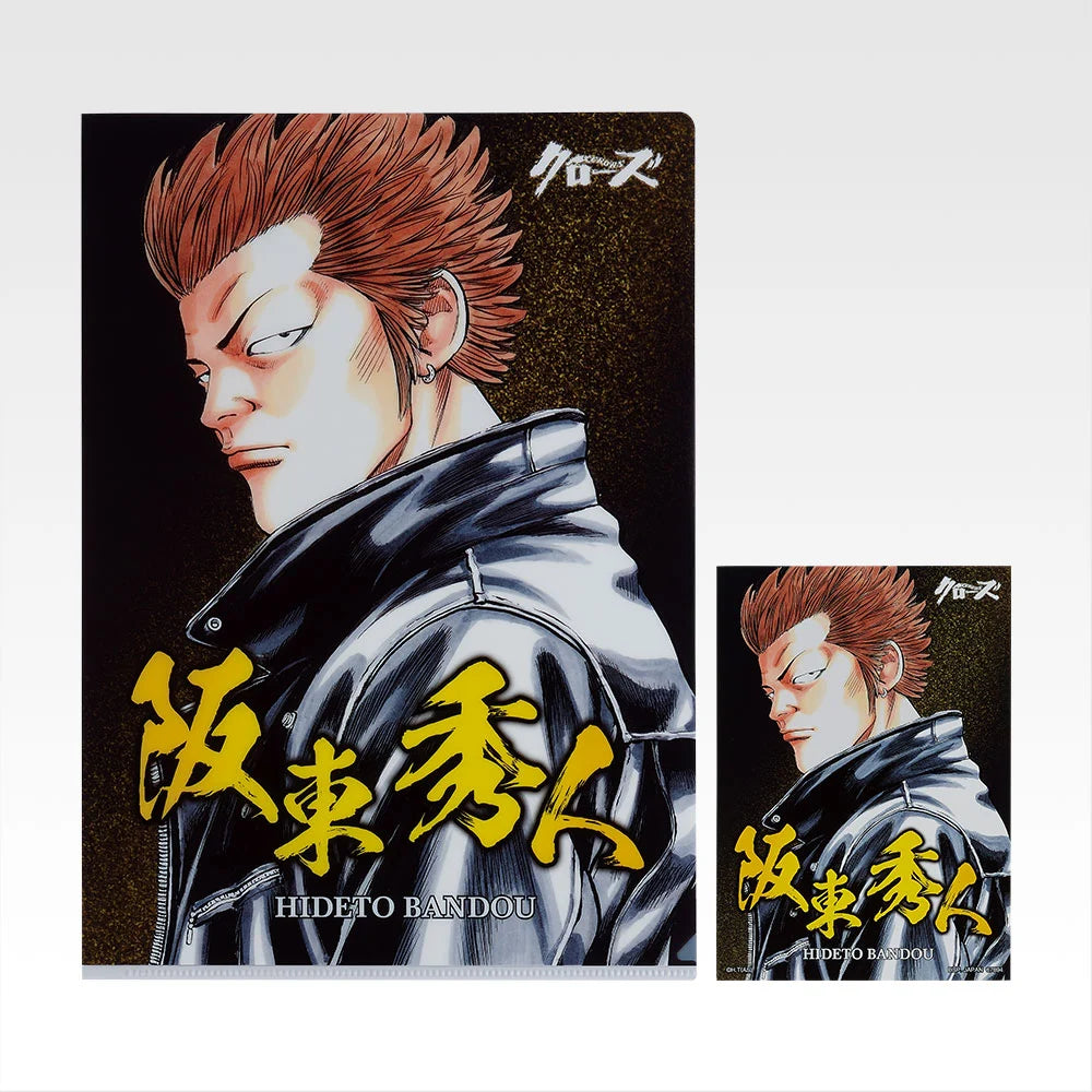 Ichiban Kuji Crows x Worst Wandering Crows - H Prize Clear File and Sticker Sets Complete Set of 24 Types