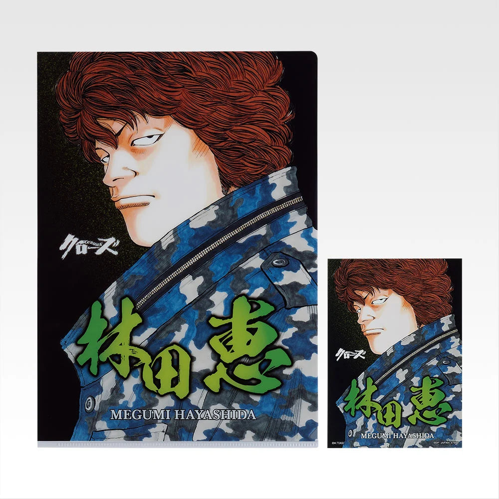 Ichiban Kuji Crows x Worst Wandering Crows - H Prize Clear File and Sticker Sets Complete Set of 24 Types