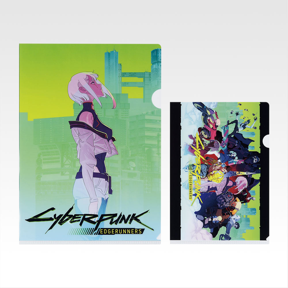 Ichiban Kuji Cyberpunk: Edgerunners - E Prize Clear Files Complete Set of 6 Types